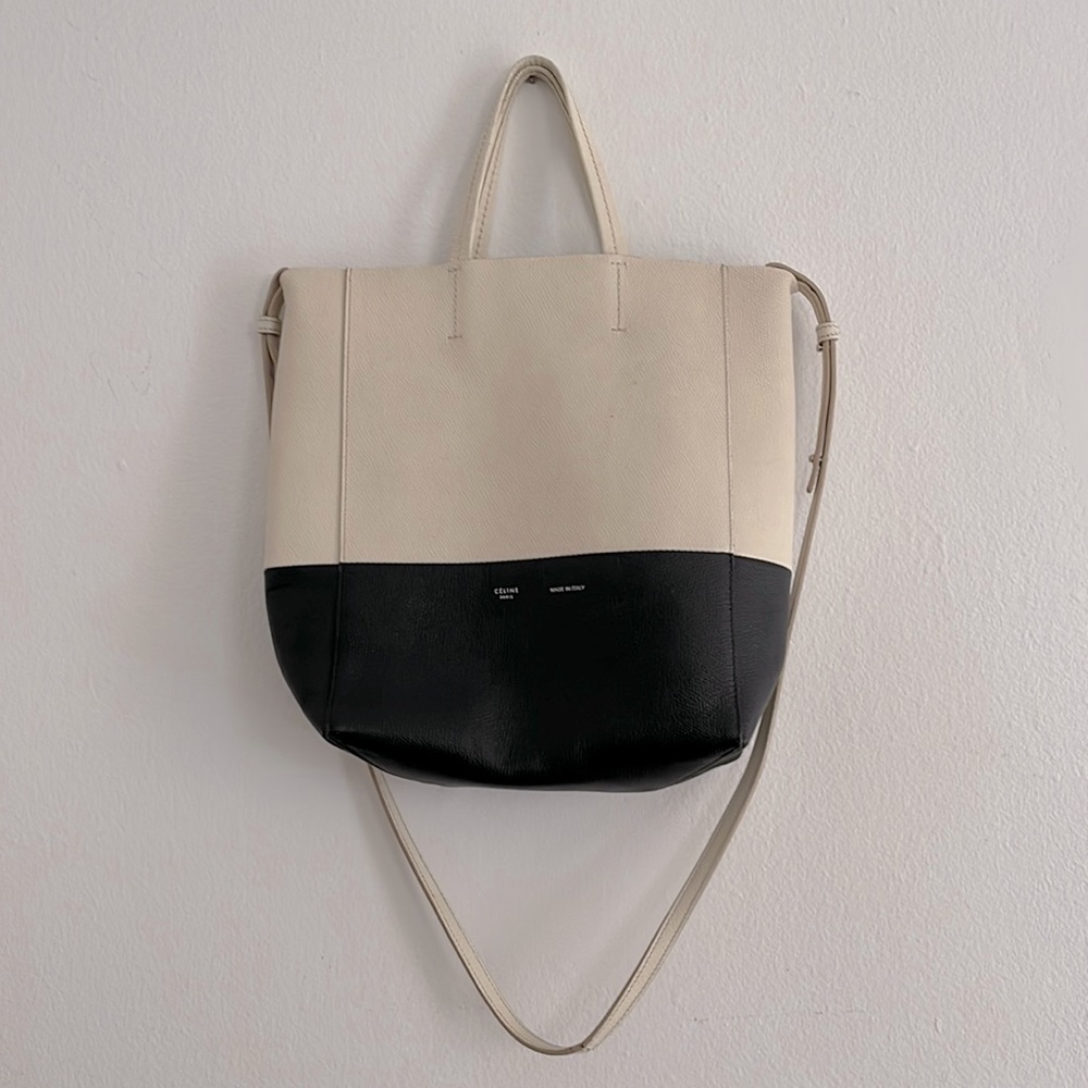 Celine vertical Cabas tote by phoebe philo